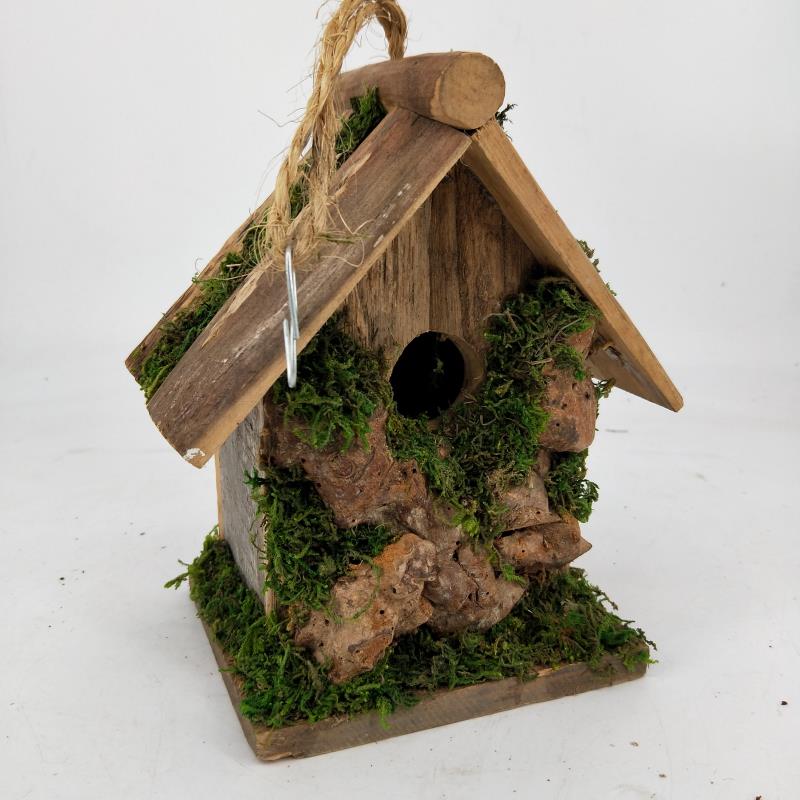 Pine wood bird housewooden bird feeder