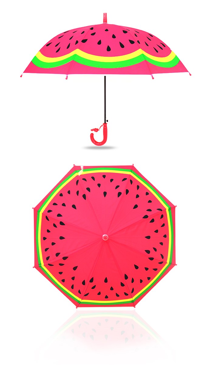 RST Real Star child cartoon fancy kids umbrella with whistle custom decoration children umbrella for boys and girls