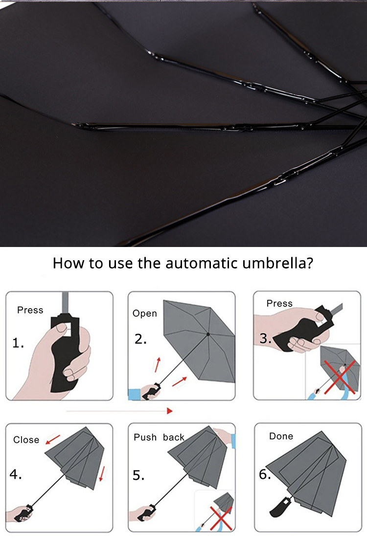 RST Real Star xingbao manufacturer hot sale 2018 strong windproof advertising 3 fold umbrella