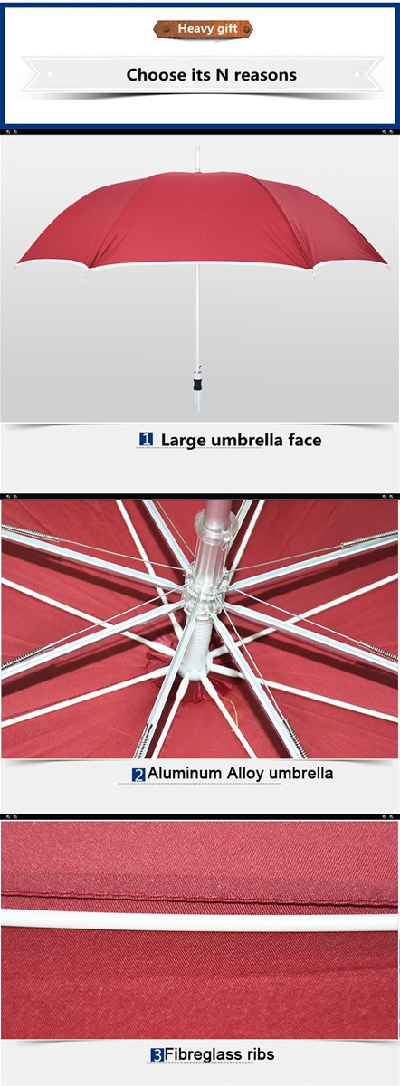 RST Real Star promotional golf advertising umbrella big umbrella