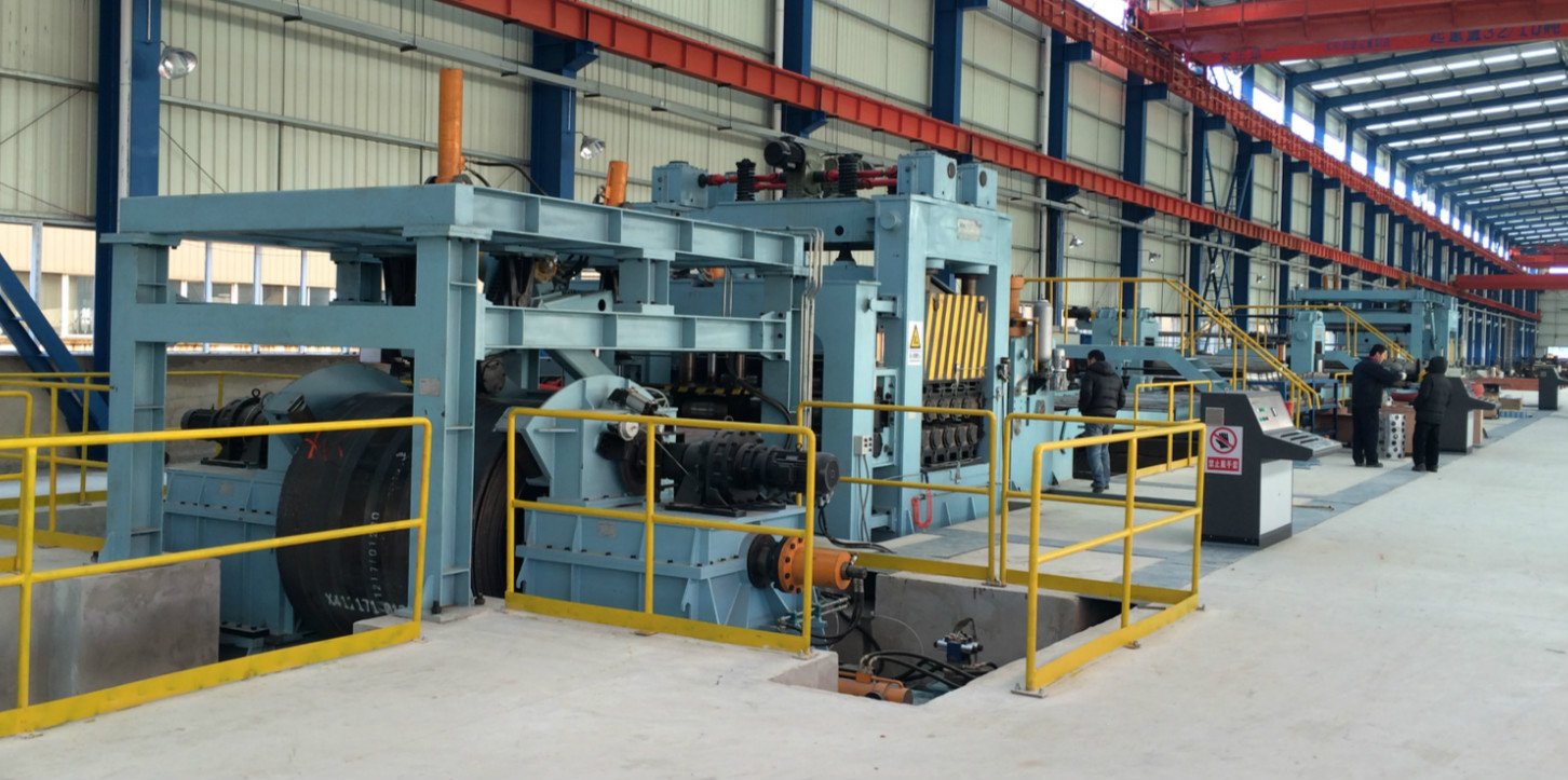 5 Hot rolledCR steel coil slitting and cutting to length line