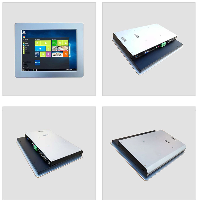 121 Inch Industrial Panel PC with Intel J1900 touch screen HDD SSD 2COM HDMI VGA USB LAN Ipc12jn