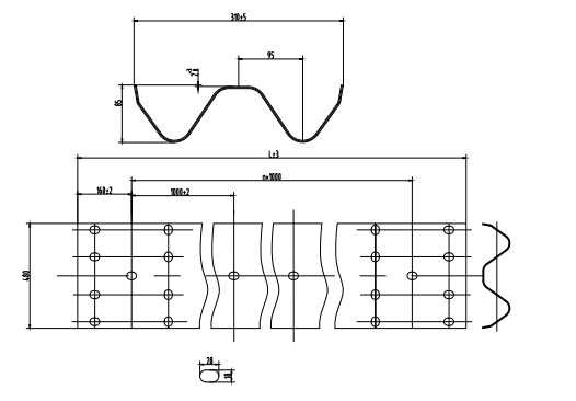 New design highway guard roll forming machine manufacturer