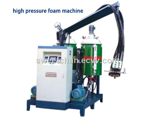 Memory foam pillow making machine with PU turntable production line