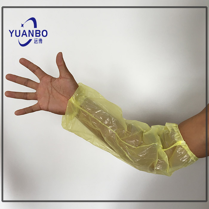 Disposable Waterproof PE Sleeve Cover For Food Industry