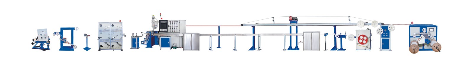 Optical Cable Production Line Of 14 Cores FTTH Drop Cable