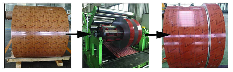 1100 PVDF Prepainted Color Coated Aluminum Strip Coil for Rainwater Gutter