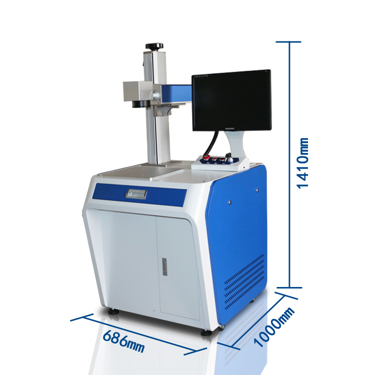 20 watt 30 watt optical steel metal fiber laser marking machine device