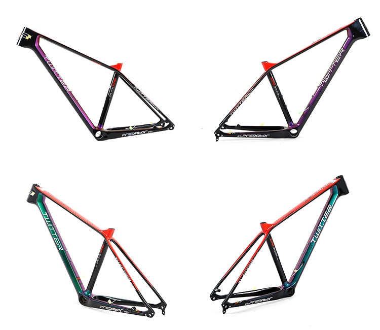 TWITTER Carbon Mountain Bike Frame PREDATOR Direct Professional bike factory wholesale bike components Racing Bicycle