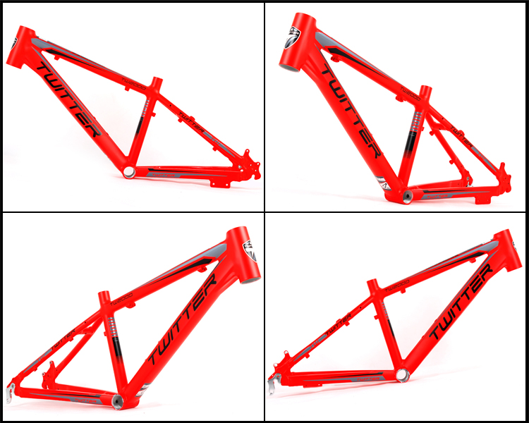 Direct Professional Bike factory in China TWITTER TW2000 mountain bike frame 20Aluminium alloy MTB frame for kids