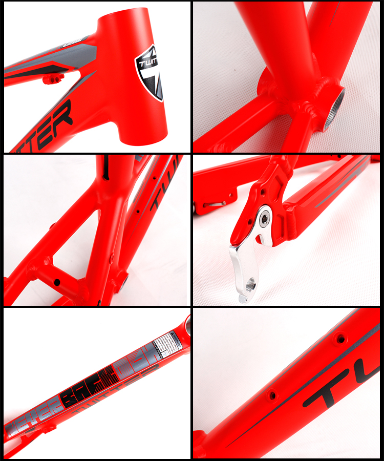 Direct Professional Bike factory in China TWITTER TW2000 mountain bike frame 20Aluminium alloy MTB frame for kids