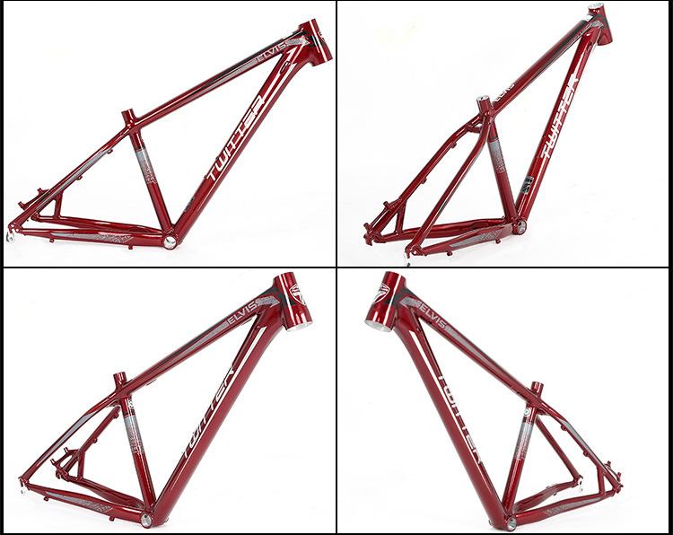 China Professional Bike factory wholesale TWITTER ELVIS 27529 bike frame aluminium alloy AL7005 155 17 19