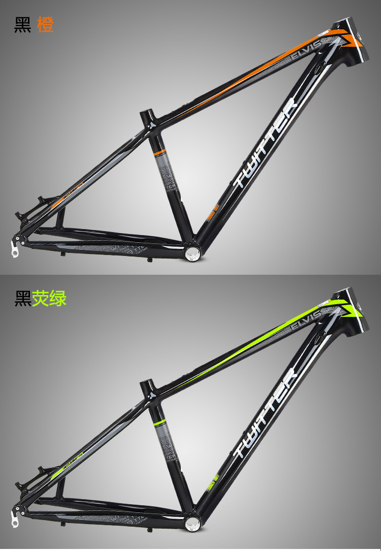 China Professional Bike factory wholesale TWITTER ELVIS 27529 bike frame aluminium alloy AL7005 155 17 19