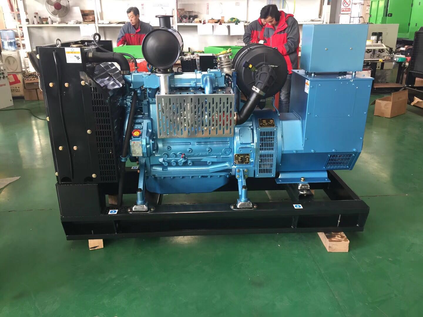50KW63KVA Weichai Engine Gemerator Set With Standford Alternator