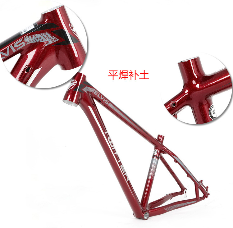 China Professional Bike factory wholesale TWITTER ELVIS 27529 bike frame aluminium alloy AL7005 155 17 19