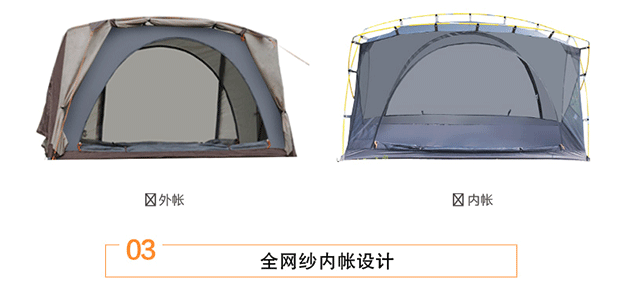 CNHIMALAYA HT9191 Outdoor Single Camping Bed Tent Double Layers Light Sunproof Rainproof Camping Tent Fishing Tents