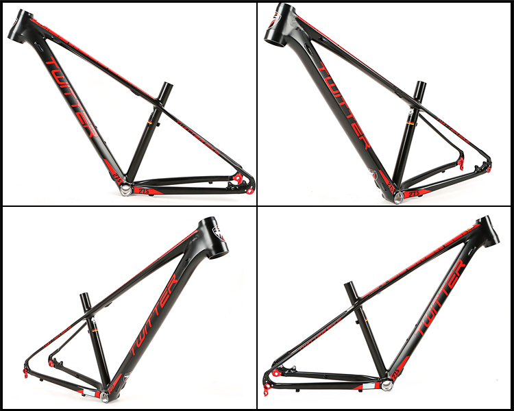 Direct Bike factory wholesale Accept small order 275 TWITTER BLACKHAWK Aluminium alloy AL7005 mountain bike frame