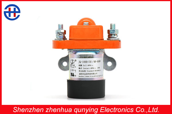 50HZ Heavy Duty DC Contactors 48v Dc Contactor Electric Life 6000 Times