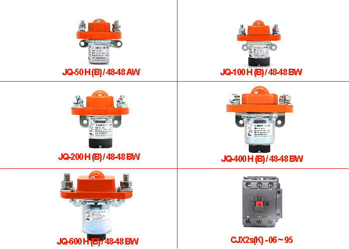 Low Voltage DC Control Contactor Arc Suppression Used on Airport Tractors