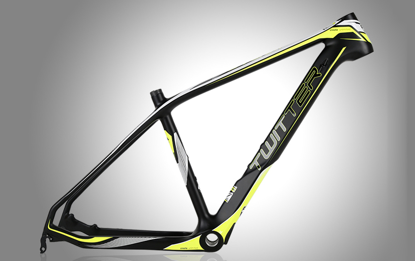 Bike Factory accept small order TWITTER STORM carbon mountain Bike frame 27526 offer OEMODM bike parts