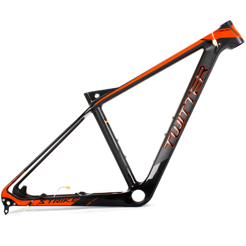 Direct Professional Bike factory wholesale 26275 TWITTER STRIKER carbon T700 mountain bike frame 155 165 17