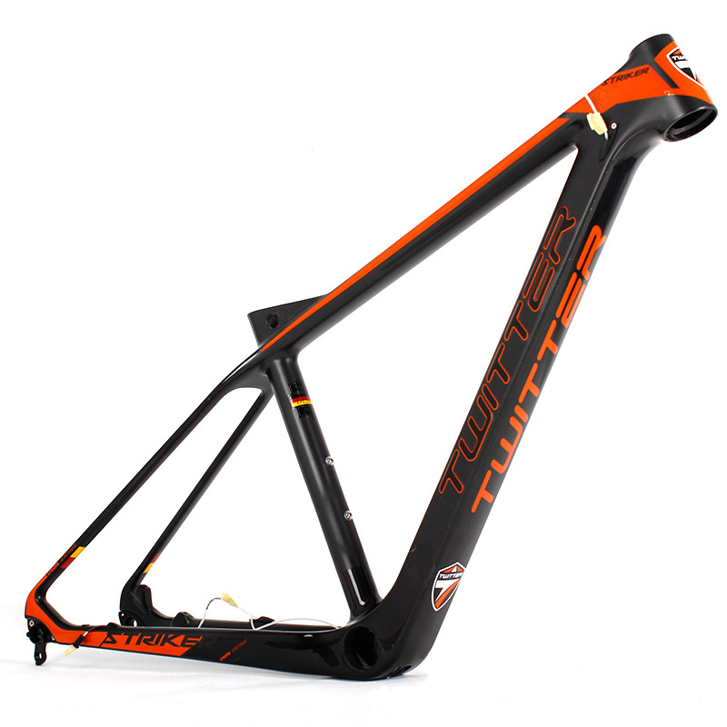 Direct Professional Bike factory wholesale 26275 TWITTER STRIKER carbon T700 mountain bike frame 155 165 17