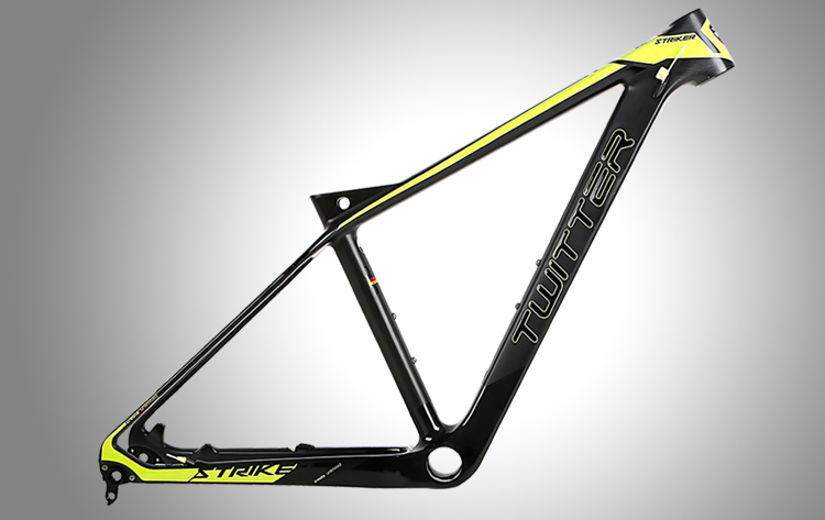 Direct Professional Bike factory wholesale 26275 TWITTER STRIKER carbon T700 mountain bike frame 155 165 17