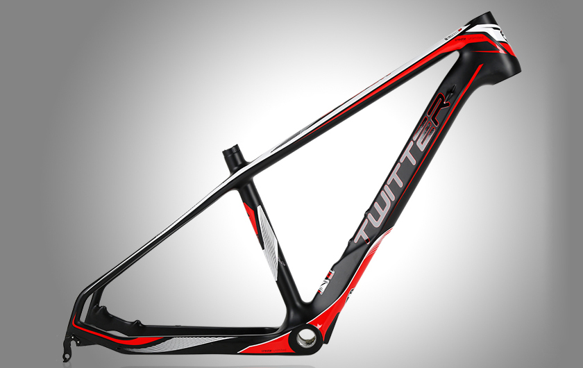 Bike Factory accept small order TWITTER STORM carbon mountain Bike frame 27526 offer OEMODM bike parts