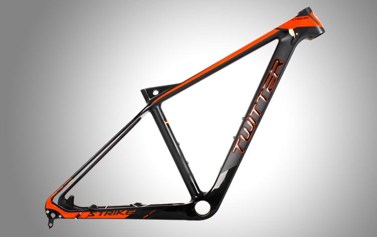 Direct Professional Bike factory wholesale 26275 TWITTER STRIKER carbon T700 mountain bike frame 155 165 17