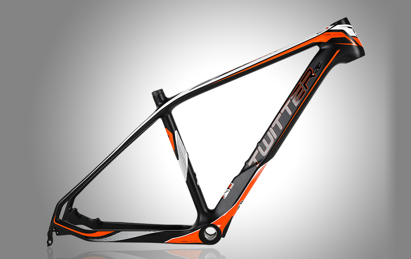 Bike Factory accept small order TWITTER STORM carbon mountain Bike frame 27526 offer OEMODM bike parts