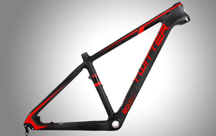 OEMODM bike accessories TWITTER 26275 ROUBAIX carbon mountain frame Direct bike supplier in China 155 17