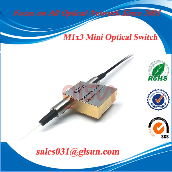 GLSUN Mini optical switch M1x4 M1x3 Fiber Optic Switch