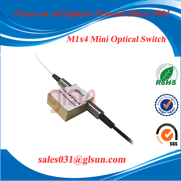 GLSUN Mini optical switch M1x4 M1x3 Fiber Optic Switch