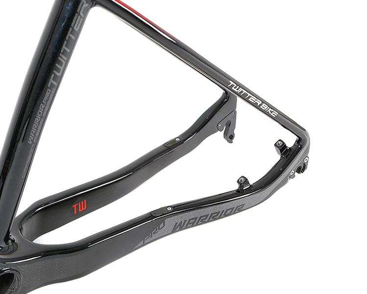 Direct Bike Factory accept small order 27529 TWITTER WARRIOR carbon mountain bike frame components bicycle parts