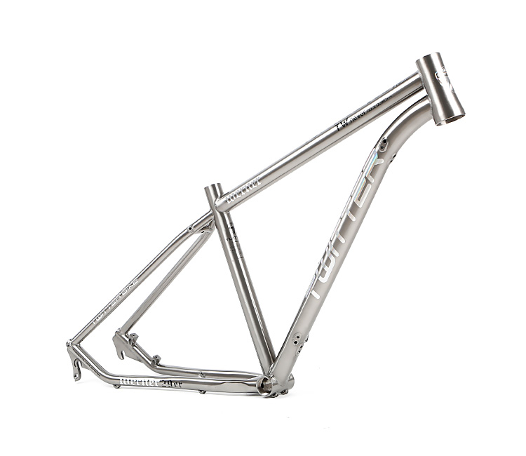 Direct Bicycle parts Supplier in China TWITTER WERNER 275 29 Titanium alloy mountain bike frame 155 17 19