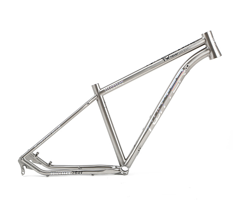 Direct Bicycle parts Supplier in China TWITTER WERNER 275 29 Titanium alloy mountain bike frame 155 17 19