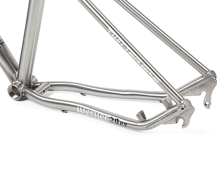 Direct Bicycle parts Supplier in China TWITTER WERNER 275 29 Titanium alloy mountain bike frame 155 17 19