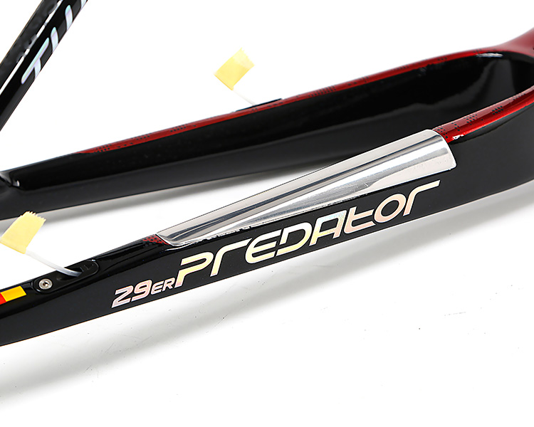 Chinese Bicycle Supplier TWITTER 27529 Carbon T1000 racing mountain bike frame PREDATOR cutting color bike parts