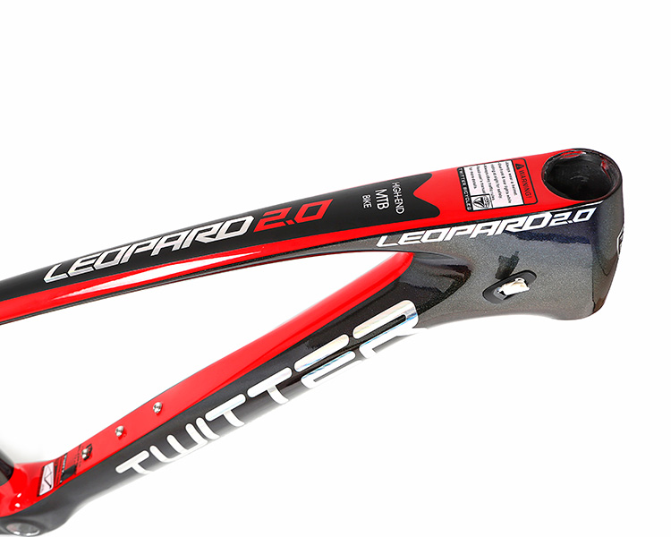 Direct bike factory China accept small order 26275TWITTER LEOPARD Carbon racing mountain bike frame