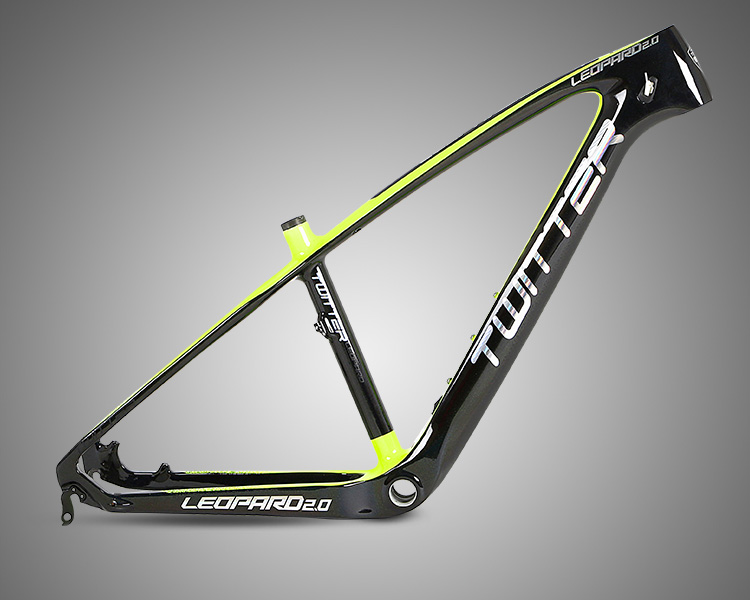 Direct bike factory China accept small order 26275TWITTER LEOPARD Carbon racing mountain bike frame