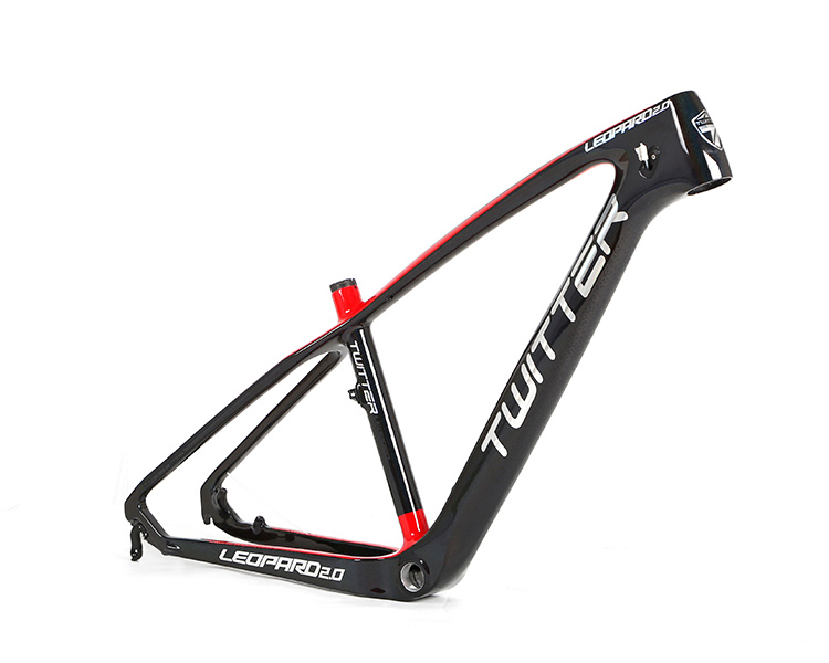 Direct bike factory China accept small order 26275TWITTER LEOPARD Carbon racing mountain bike frame