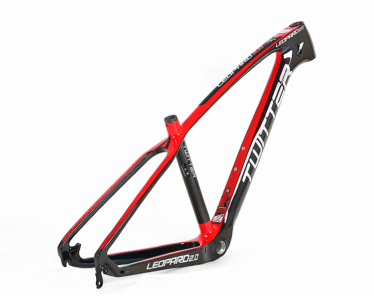 Direct bike factory China accept small order 26275TWITTER LEOPARD Carbon racing mountain bike frame