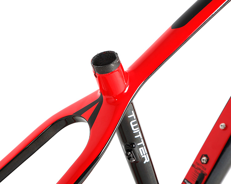 Direct bike factory China accept small order 26275TWITTER LEOPARD Carbon racing mountain bike frame