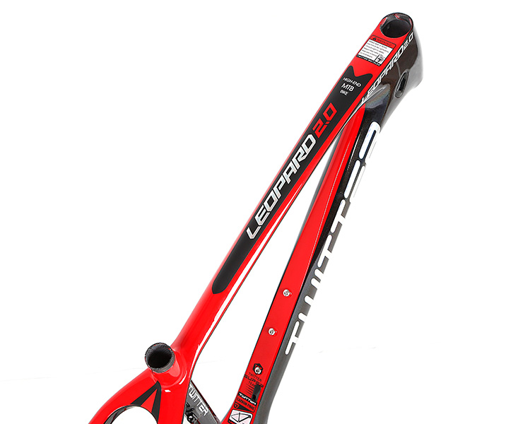 Direct bike factory China accept small order 26275TWITTER LEOPARD Carbon racing mountain bike frame