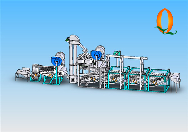 Advanced sunflower seeds shelling machineQiaopai