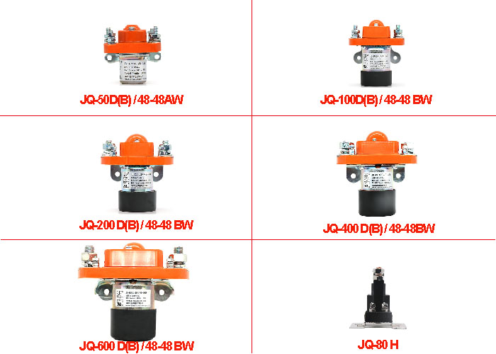 An ElectricallyControlled Switch DC Battery Contactor DC Coil Rated Voltage