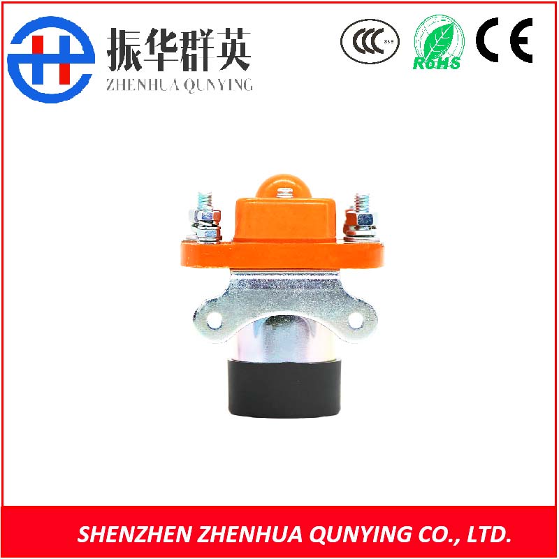 Continuous Operation Duty Dc Contactor Relay Low Voltage Electromagnetic For Forklift