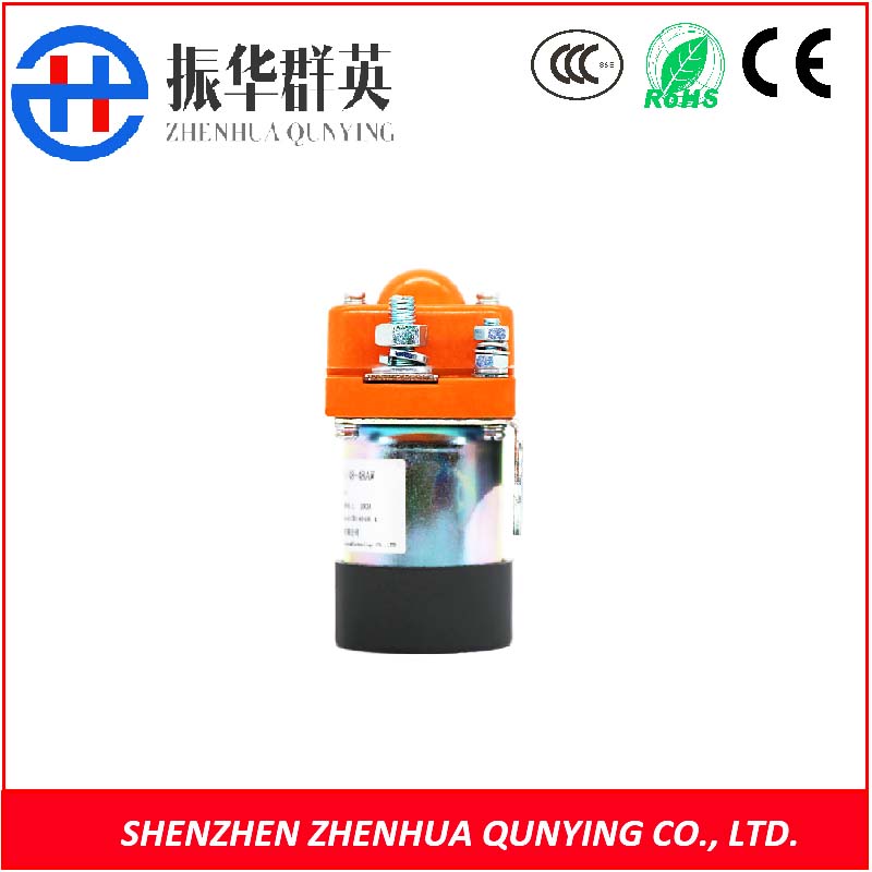 Continuous Operation Duty Dc Contactor Relay Low Voltage Electromagnetic For Forklift