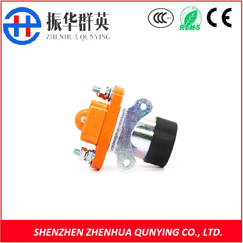 DC Battery Contactor Mechanical Life Up To 300 Thousand Times Bridge Double Coil Contacts