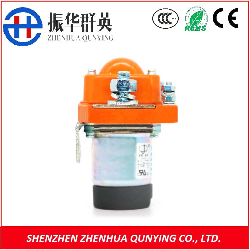 Solenoid Single Pole Dc Operated Contactor Controlled By A Circuit For Forklift